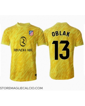 Atletico Madrid Jan Oblak #13 Portiere Maglia Gara Terza Repliche 2024-25